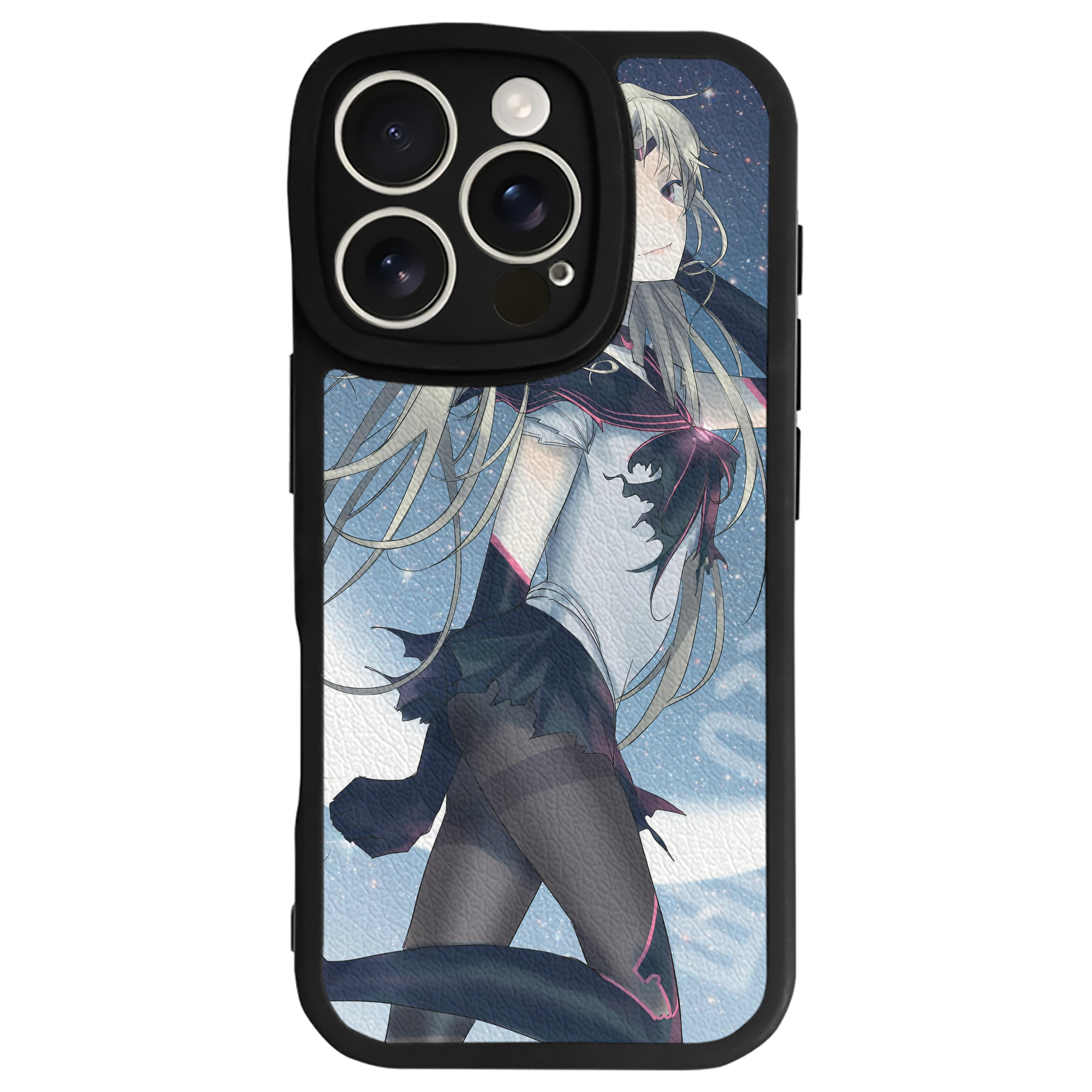 （画像用） 美少女戦士セーラームーン Sailor Moon 【iPhone 16シリーズ対応】シリコンスマホケース（レザー調） 材質：シリコン